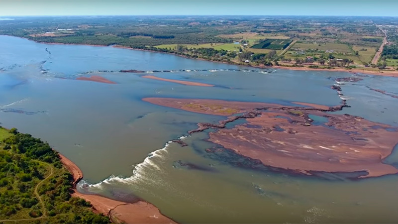 Se trata de un cuidado en contexto de la sequía y la pronunciada bajante que sufre el río Uruguay. 