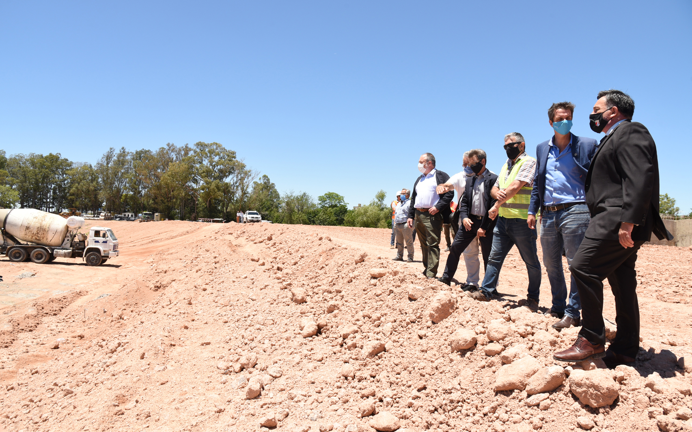 Avanza la Defensa Norte, previendo su finalización para mediados de 2021.