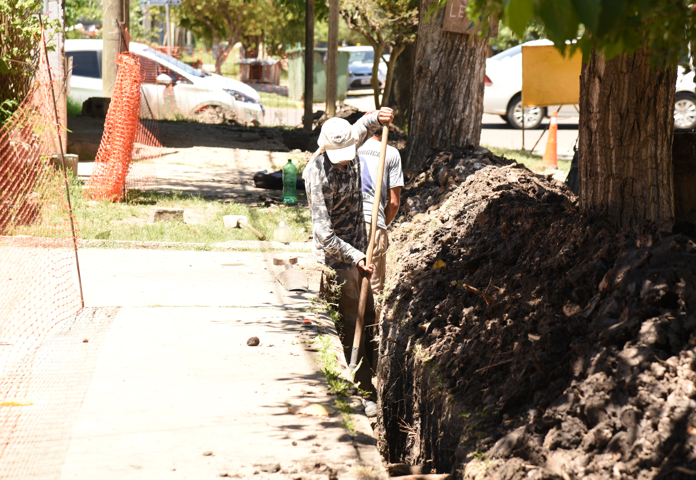 El comienzo de las obras