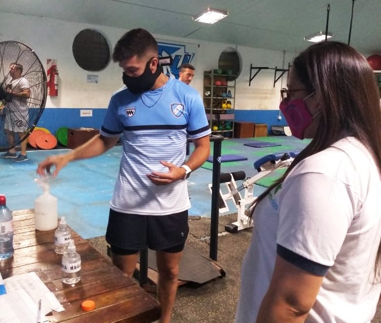 Desde la Dirección de Deportes se realizan los controles en los más de 70 gimnasios habilitados.