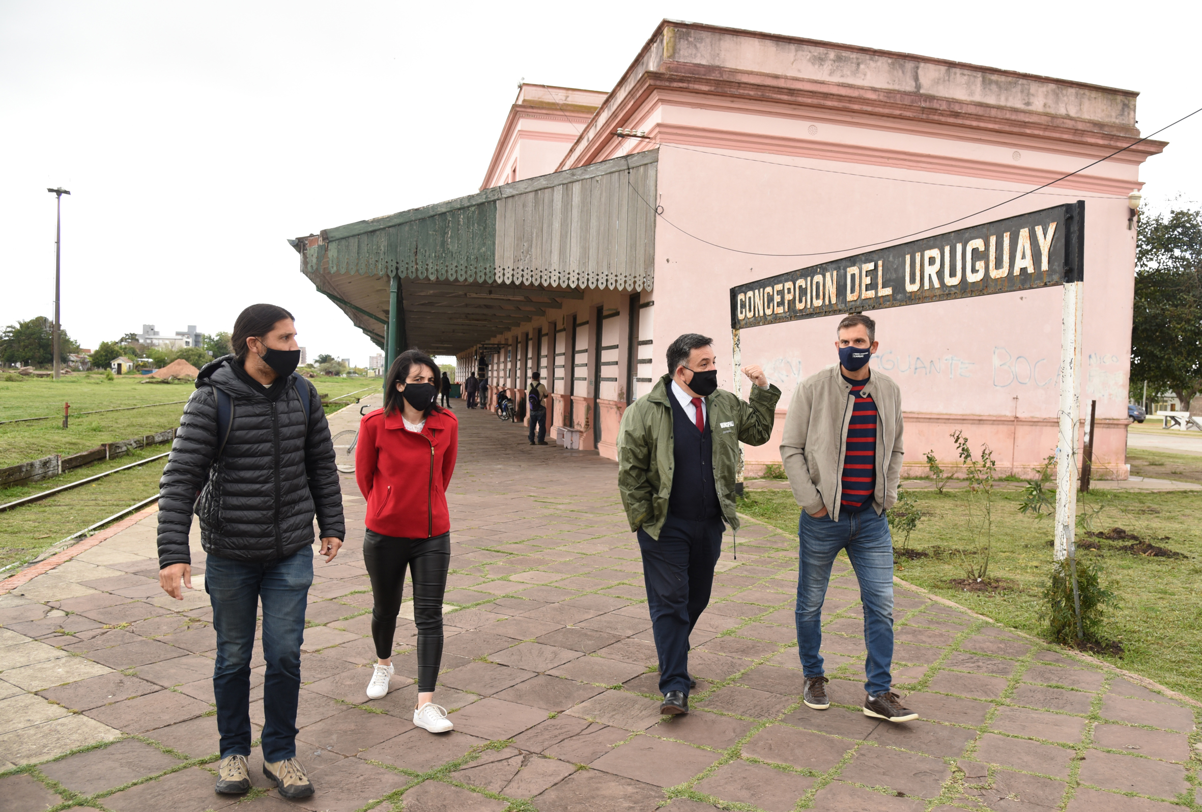 Martín Oliva recorrió las instalaciones