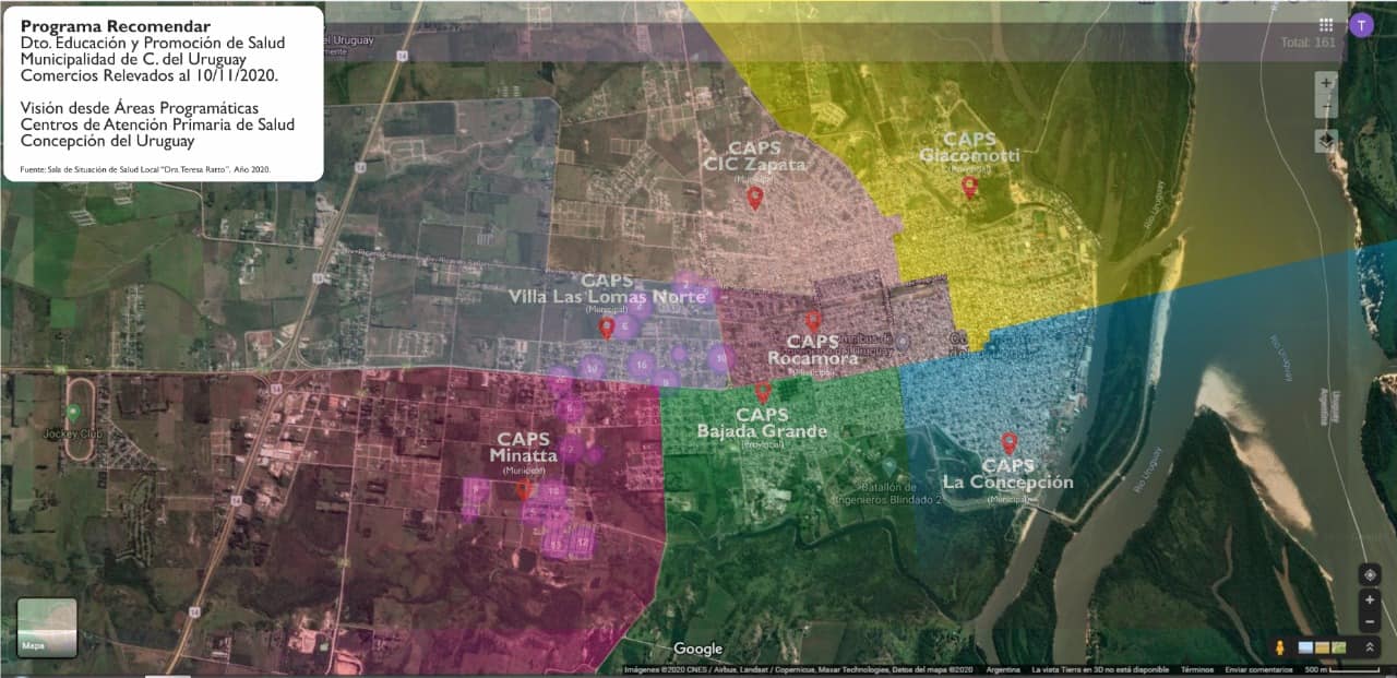 El programa sigue recorriendo los barrios de la ciudad