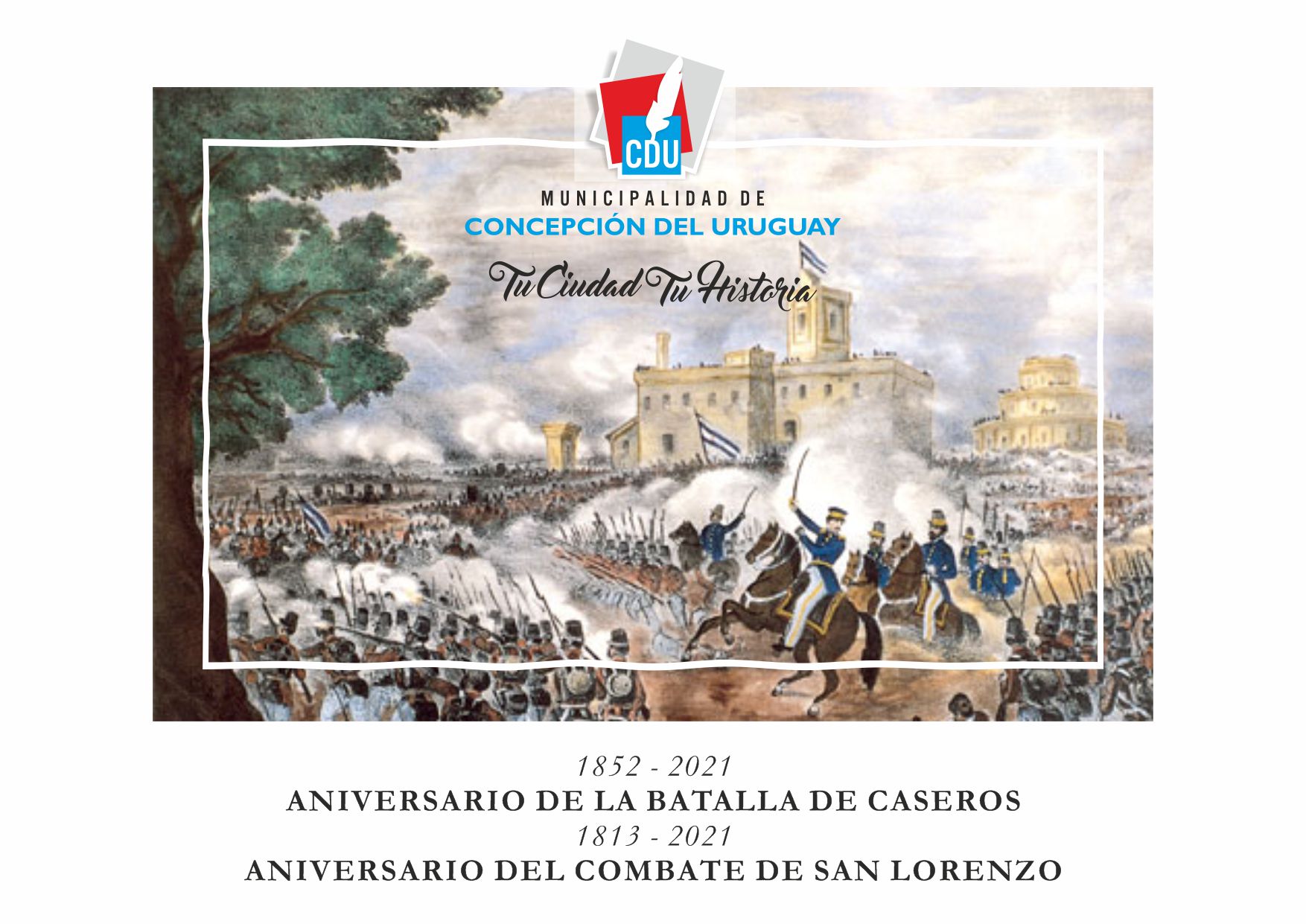 La ceremonia de Caseros será a las 9 en punto en la Basílica y la de San Lorenzo desde las 9.30 en Plaza San Martín.