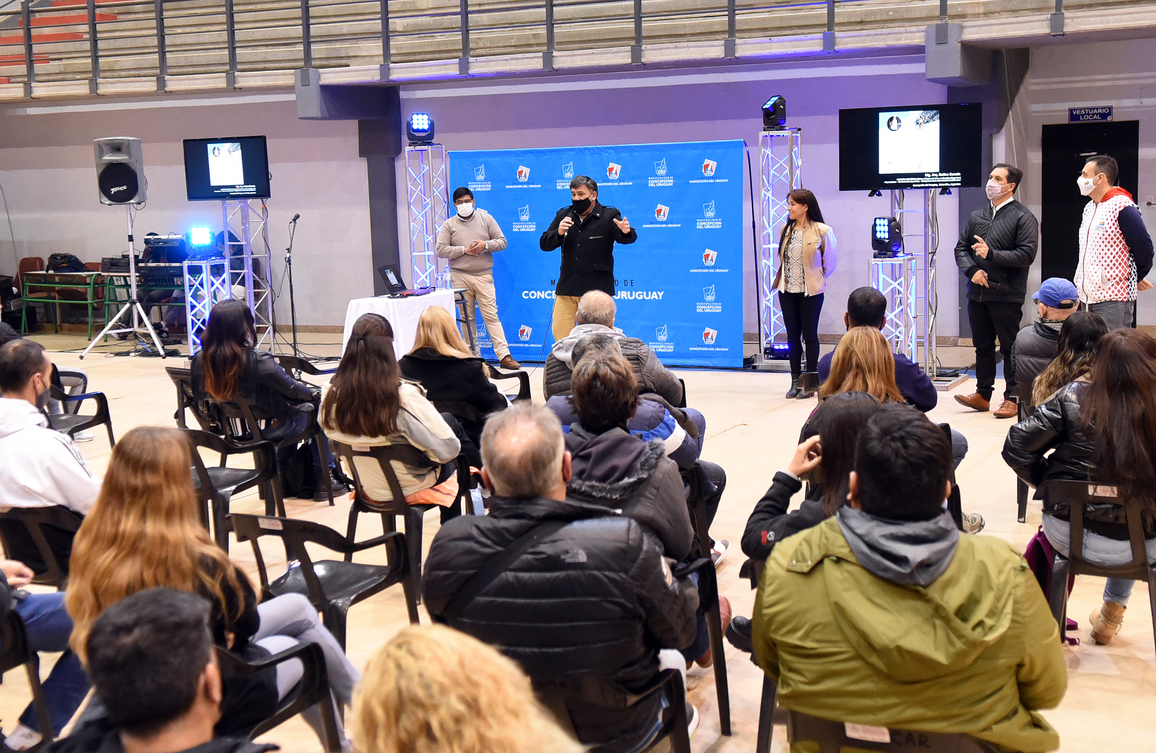 Realizaron la primera de tres jornadas de capacitación en coaching para el desarrollo deportivo. 