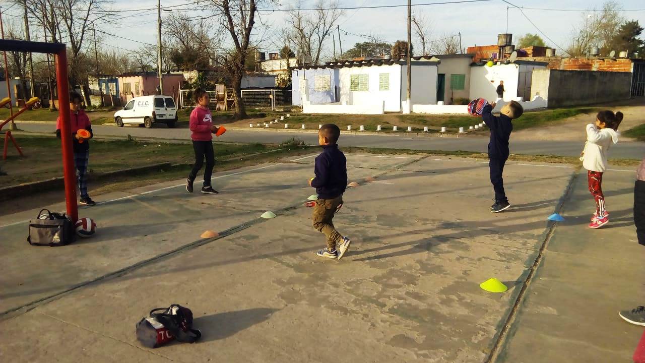 Volvieron las Escuelas Municipales de Iniciación Deportiva, autorizadas en virtud de la situación epidemiológica.