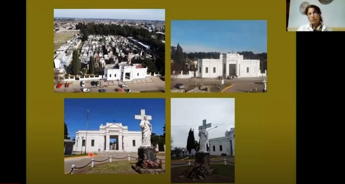 La gestión del Cementerio uruguayense fue expuesta de manera integral ante la convocatoria del grupo Patrimonio Funerario Mundial.