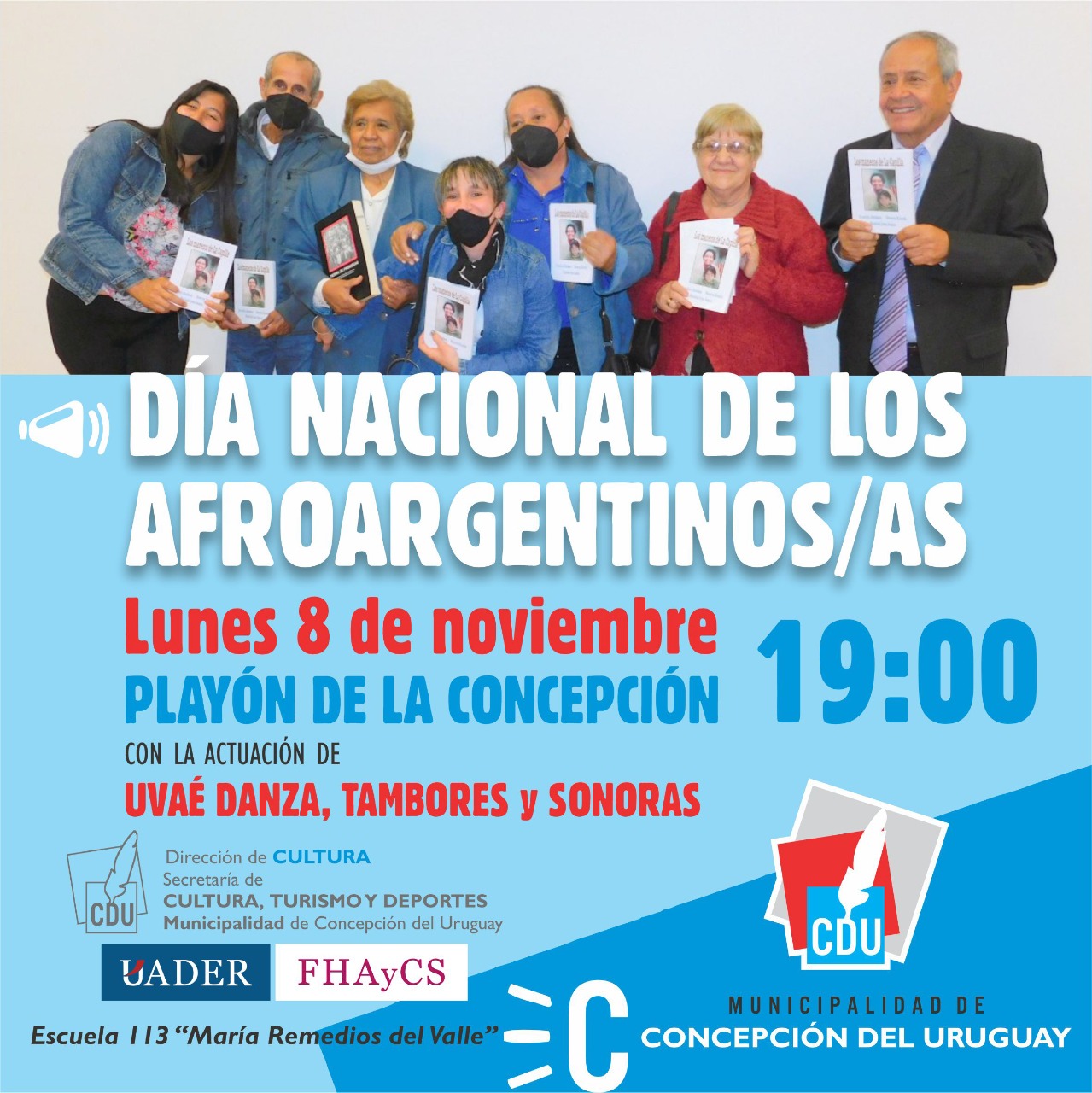 Realizarán actividad por el Día Nacional de los/las Afroargentinos/as y de la cultura afro