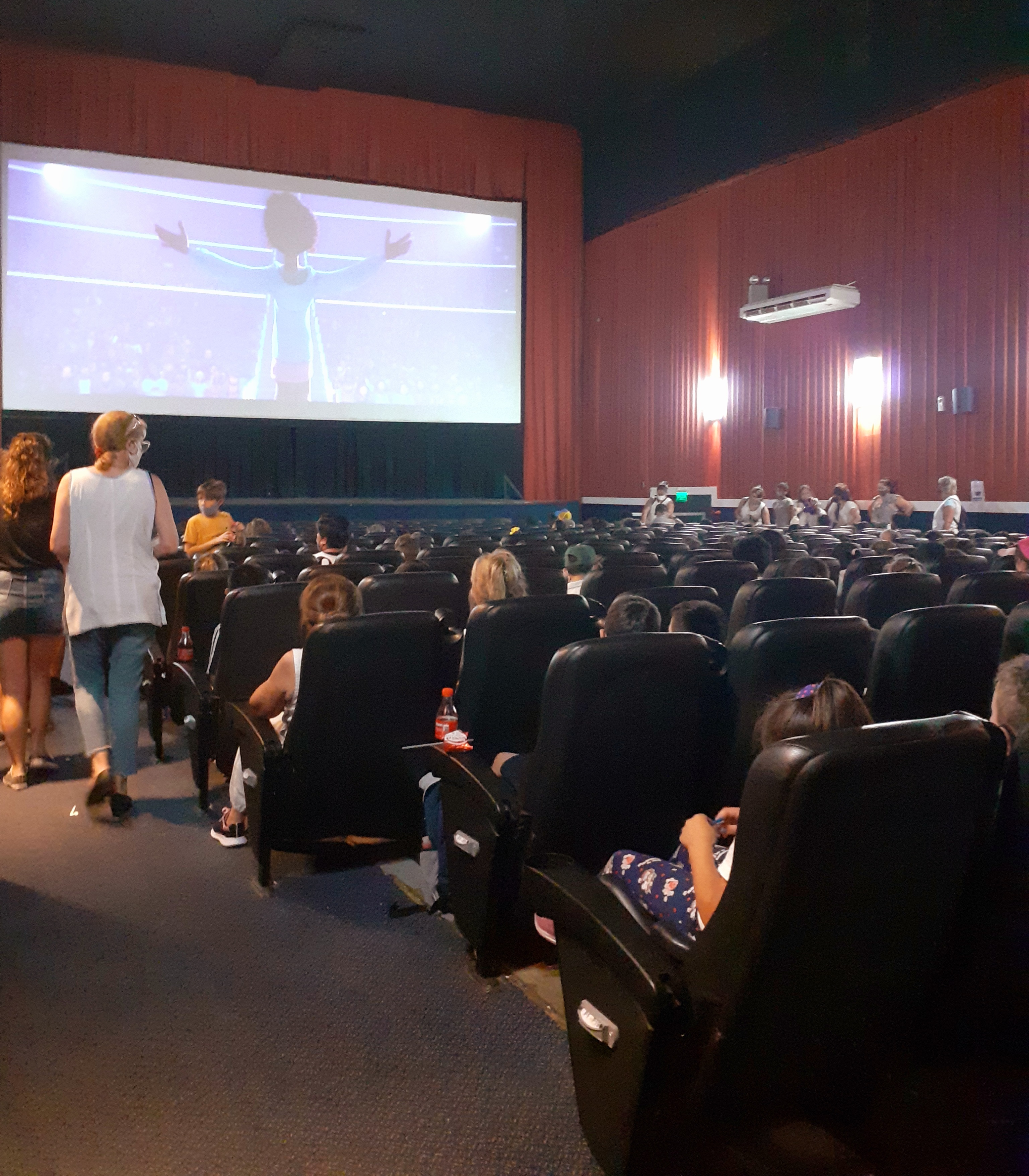 Una nueva función cinematográfica inclusiva se realizó el último miércoles en Cine San Martín.