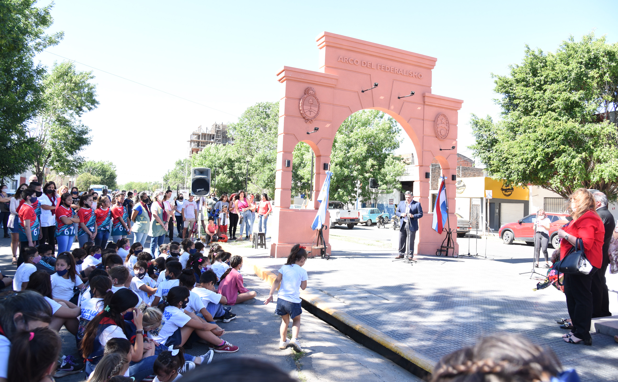 Estudiantes homenajearon a Francisco Ramírez