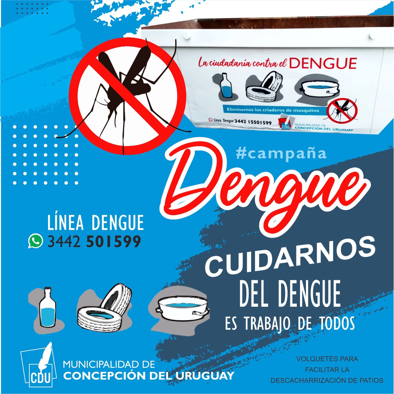 Se inicia este viernes una nueva temporada de prevención del Dengue. 