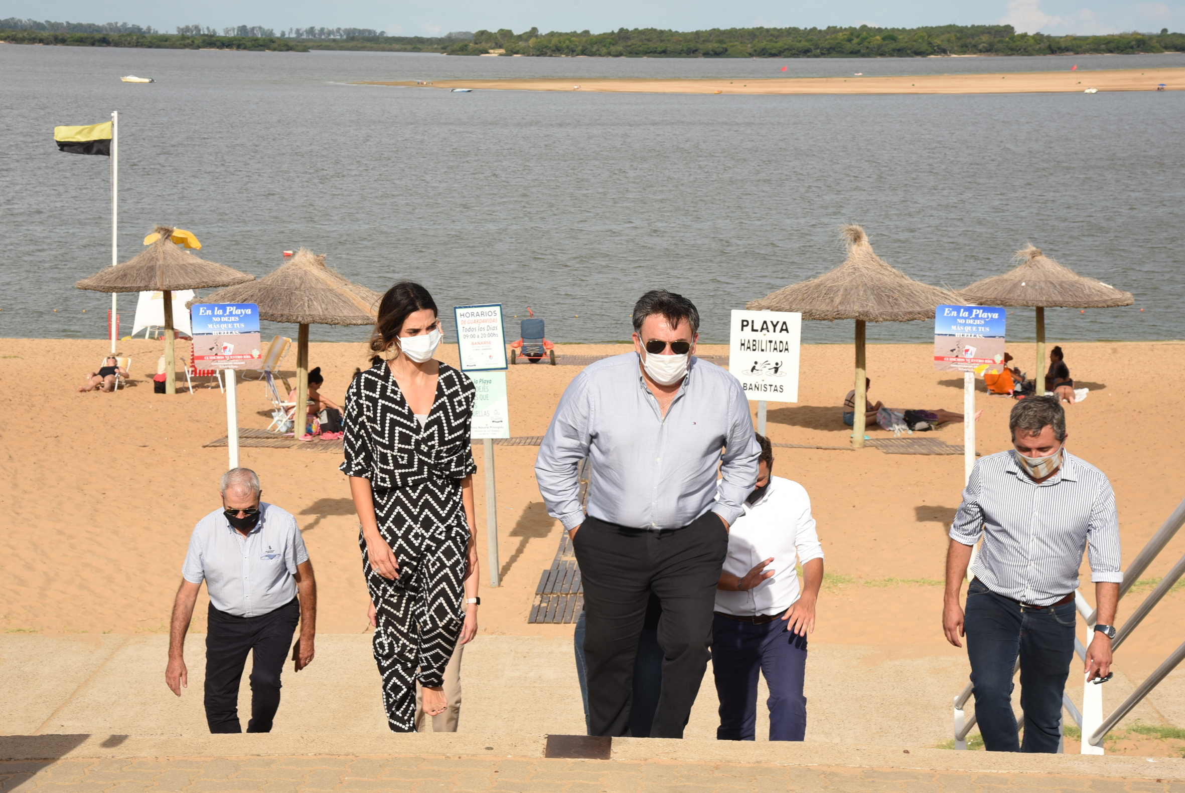 Representantes del Ministerio de Turismo y Deportes de la Nación visitaron Concepción del Uruguay.