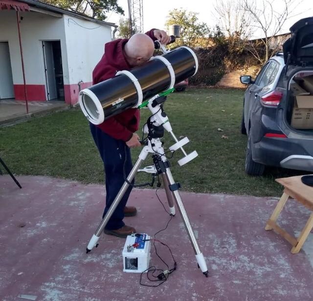 Continúa la “Astronomía en los barrios”