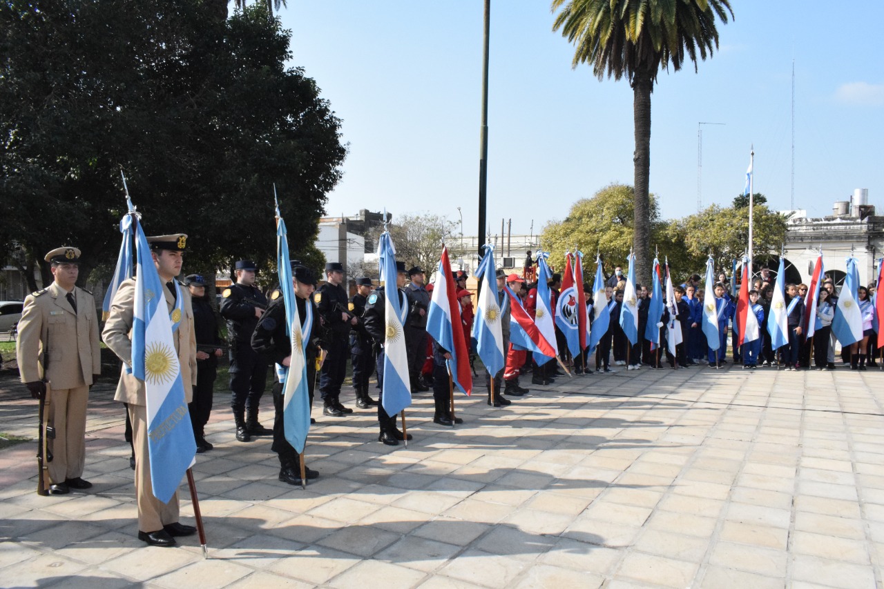 Honraron la figura del Gral. San Martín a 172 años del paso a la inmortalidad