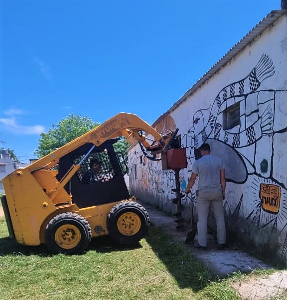 Realizan mejoras edilicias en los SUM barriales