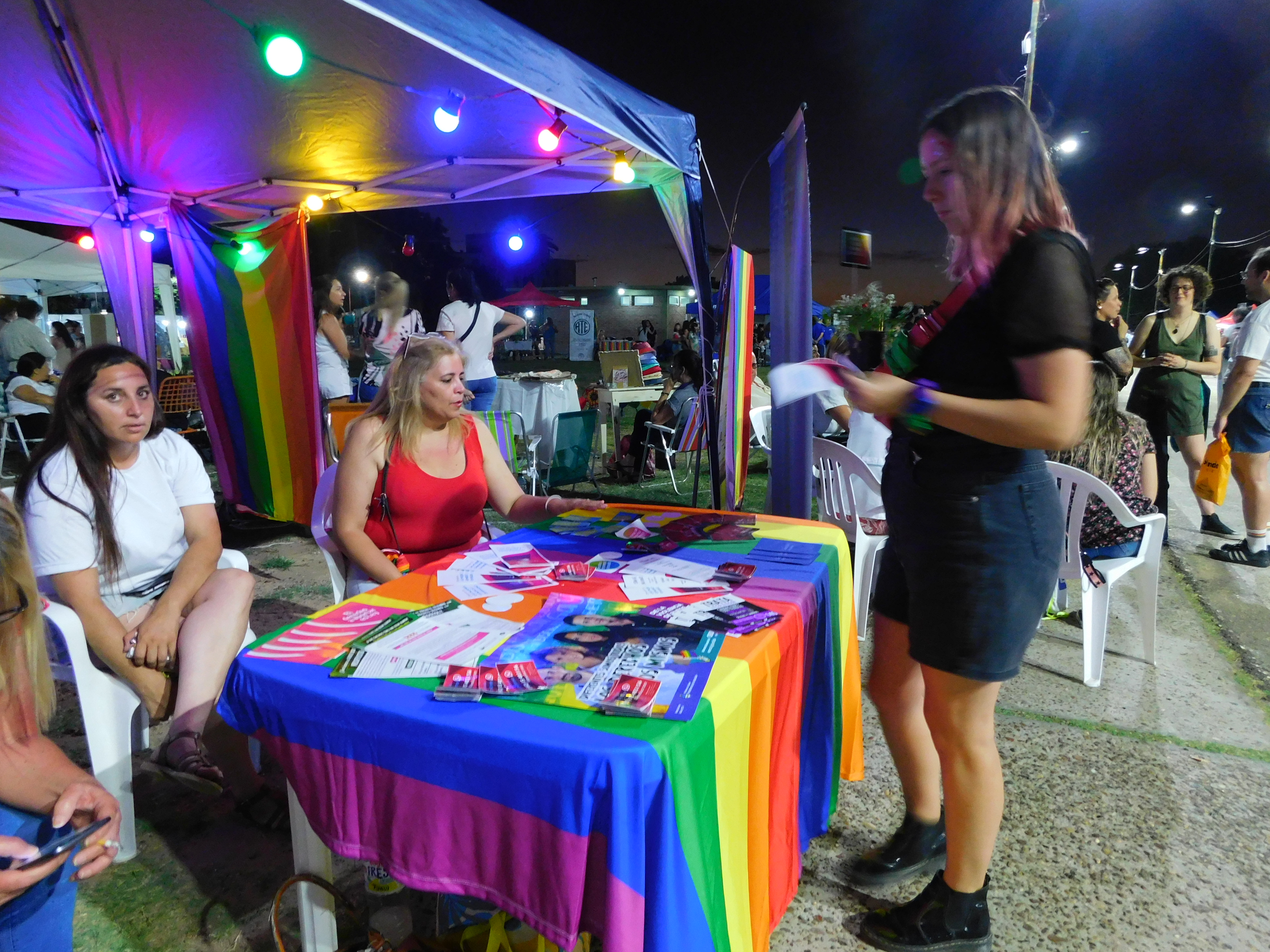 Segunda edición del Festival del Orgullo en Concepción del Uruguay.