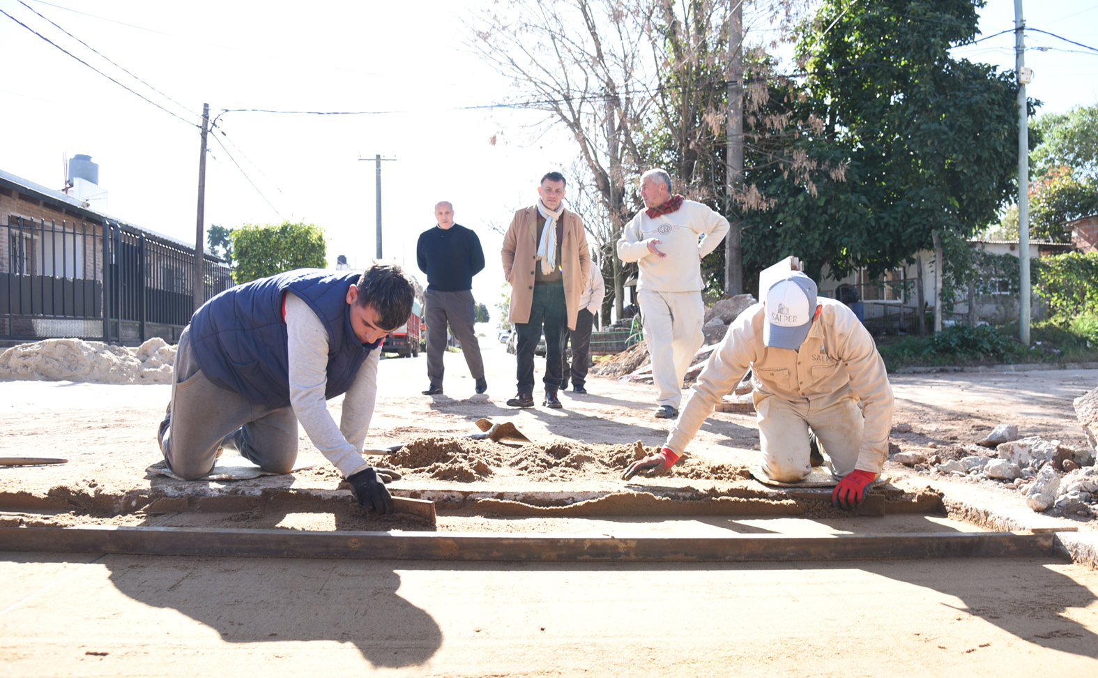 La ciudad suma más familias beneficiadas con la pavimentación