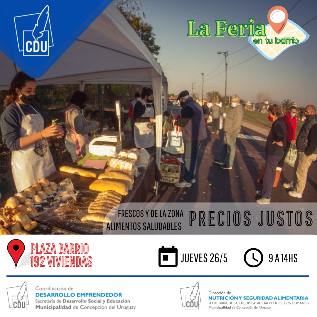 La Feria en tu Barrio llega a la plaza del 192 Viviendas