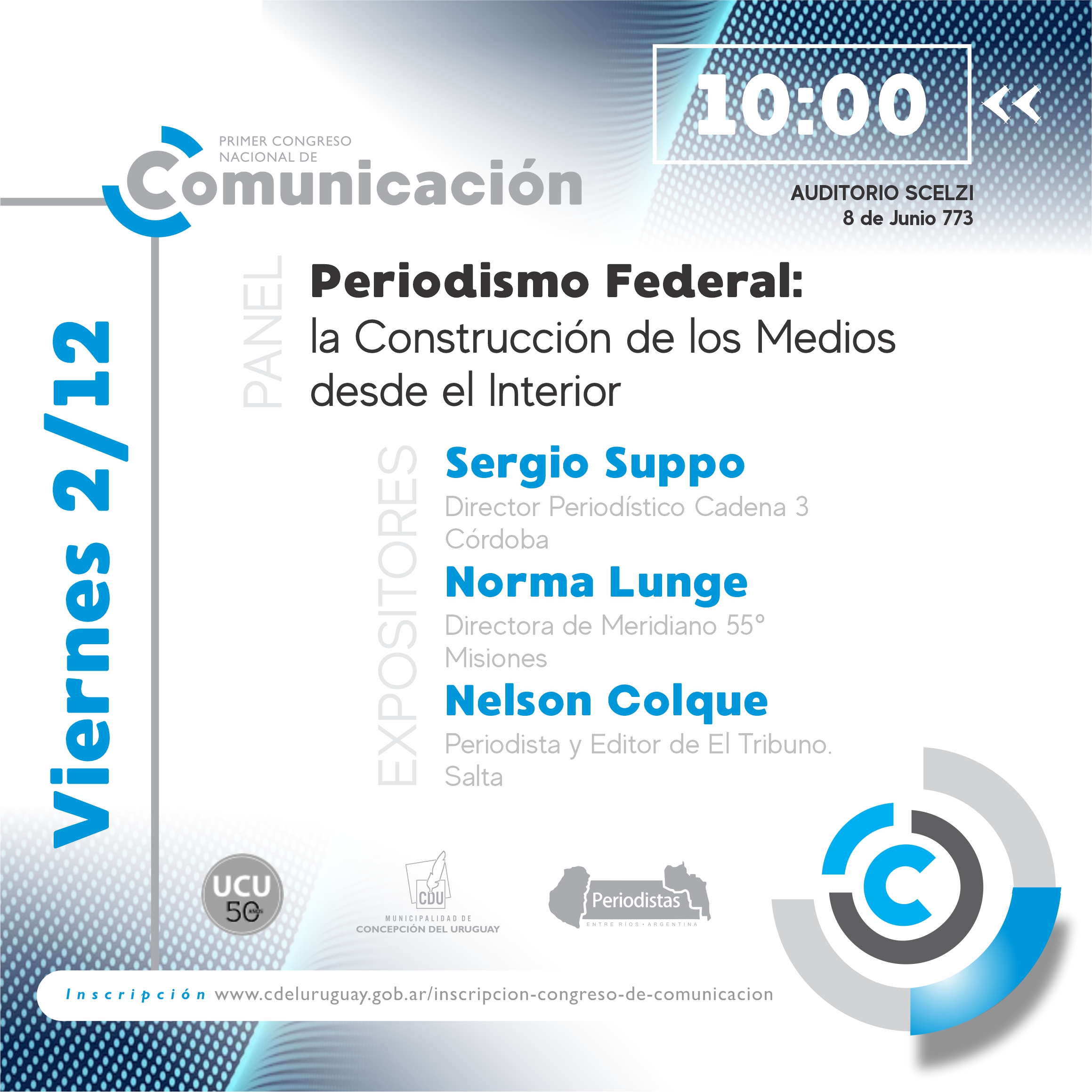 Primer Congreso Nacional de Comunicación en Concepción del Uruguay