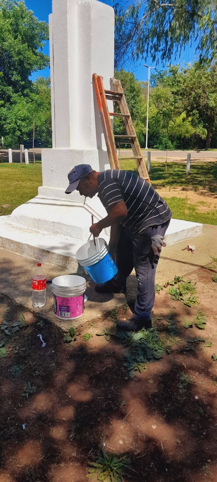 Ponen en valor el monumento a la “Heroica Defensa de Concepción del Uruguay”