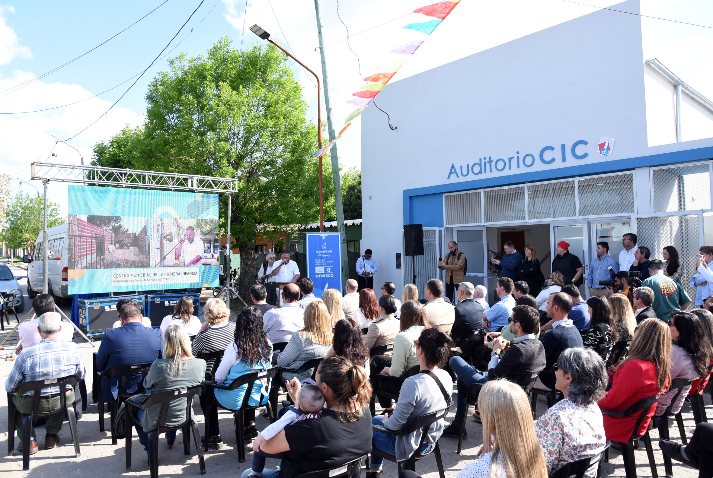 Inauguraron oficialmente el Cine público municipal de Concepción del Uruguay