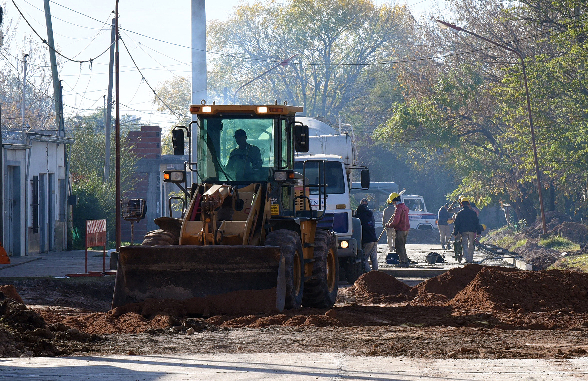 Pavimentarán cuadras en los barrios Congreso de Oriente y Villa Las Lomas Norte