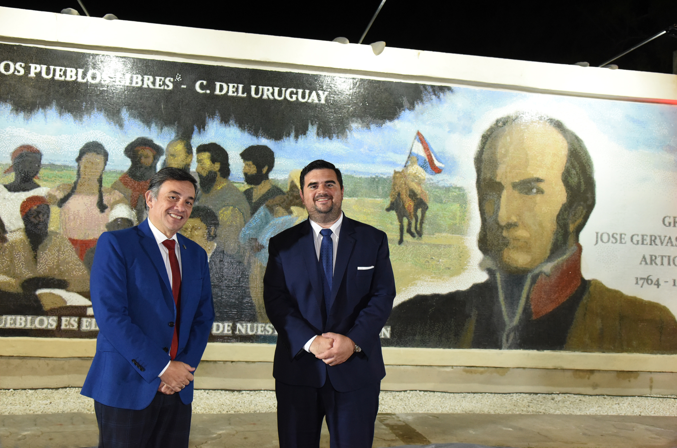 Descubrieron un mural de Artigas a 172 años de su fallecimiento