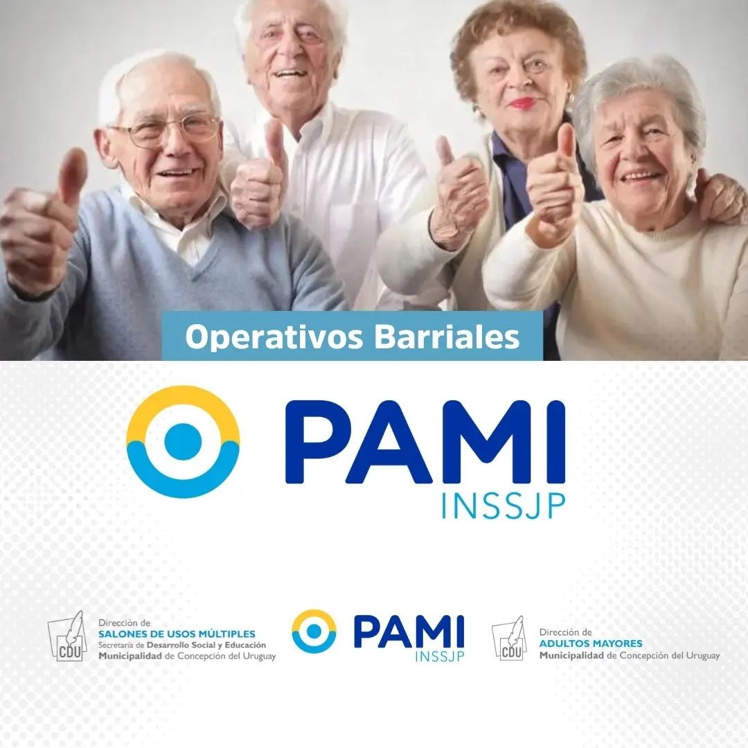 PAMI llega a los barrios mediante operativos especiales