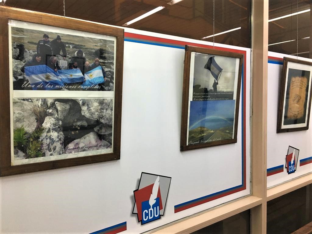 Puede visitarse la muestra fotográfica sobre Malvinas en la Municipalidad