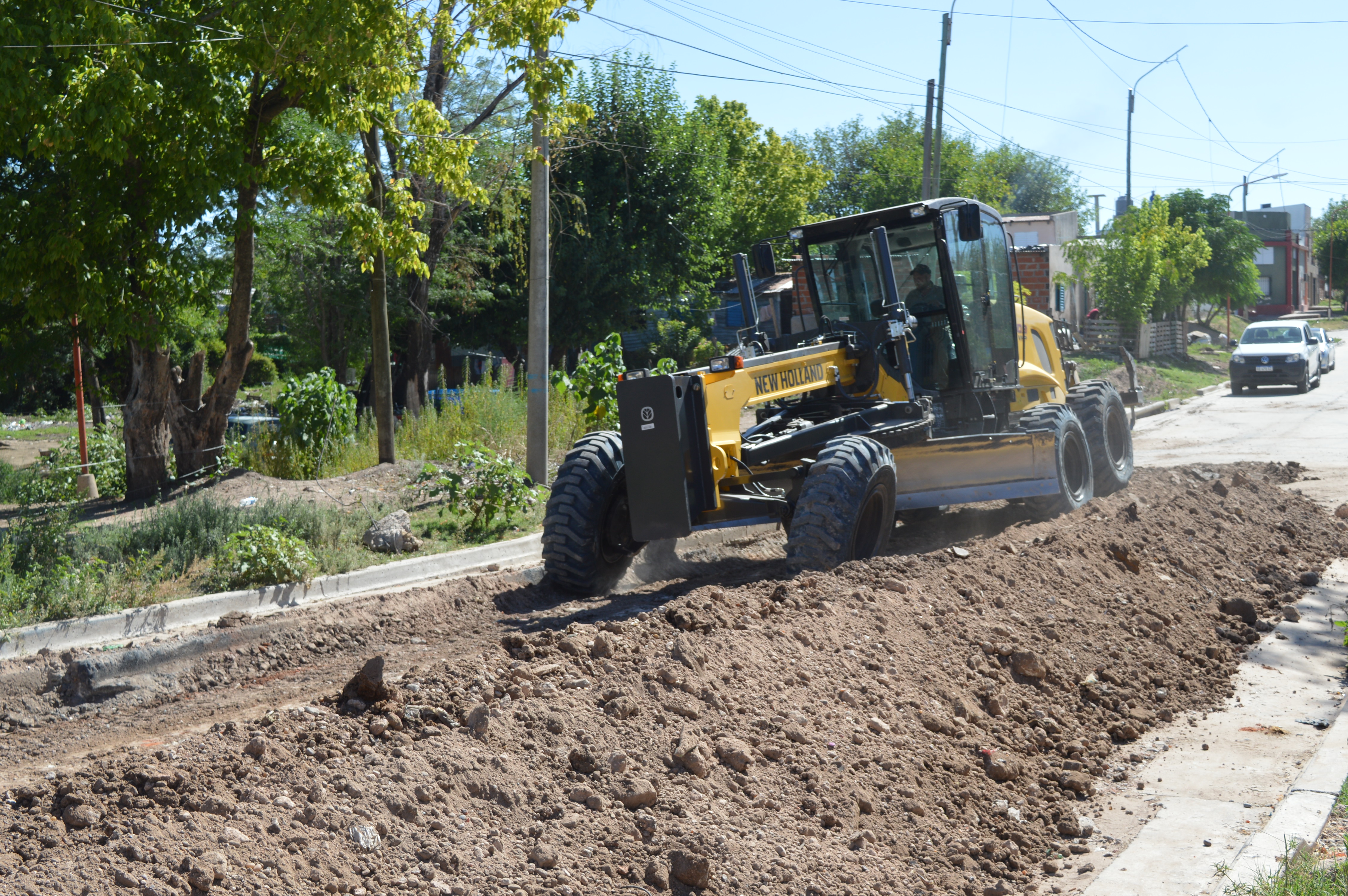 Comenzó la obra de mejoramiento sociourbano en Cantera 25