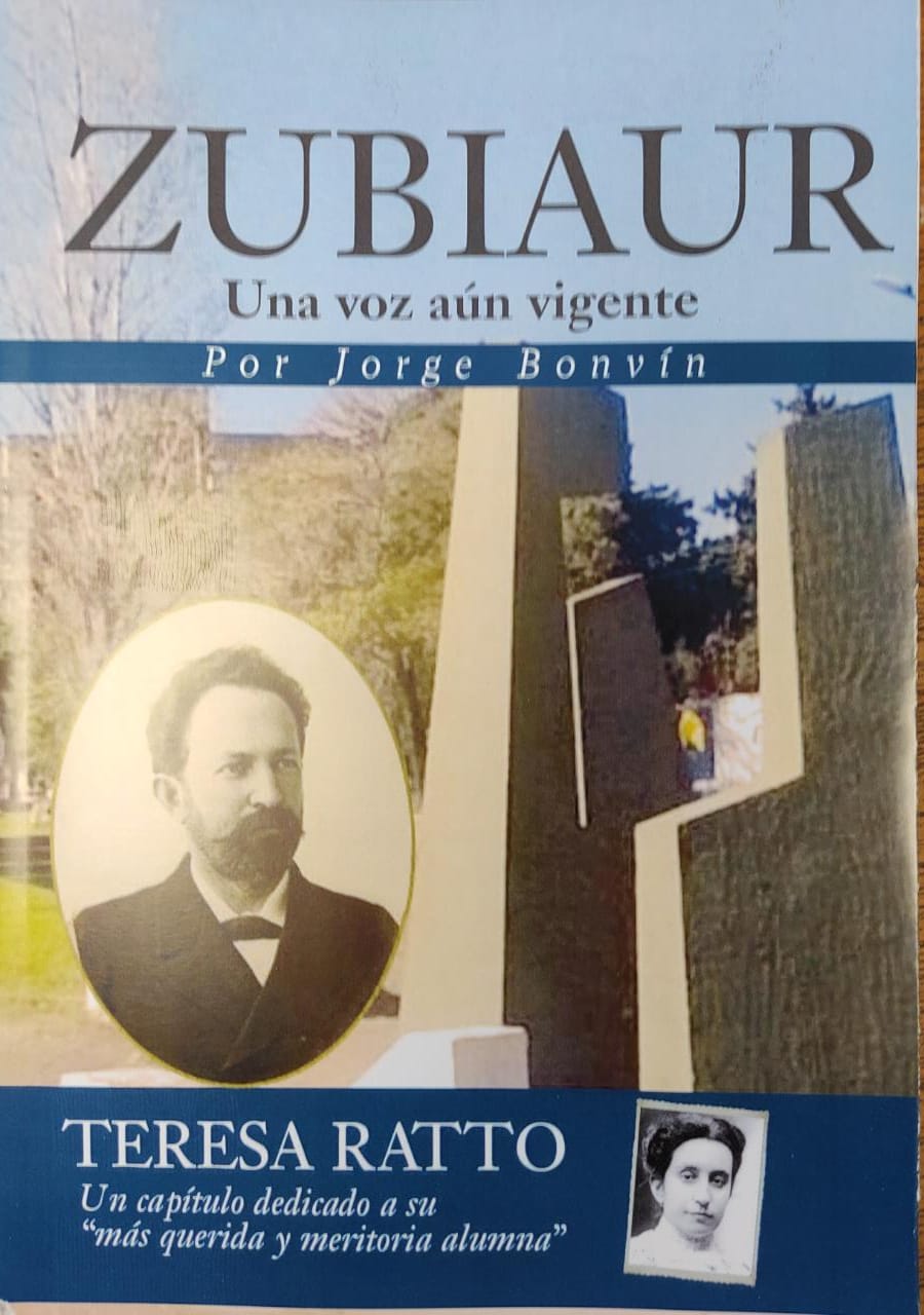 Se encuentra a la venta y a beneficio, el libro “Zubiaur: una voz aún vigente”