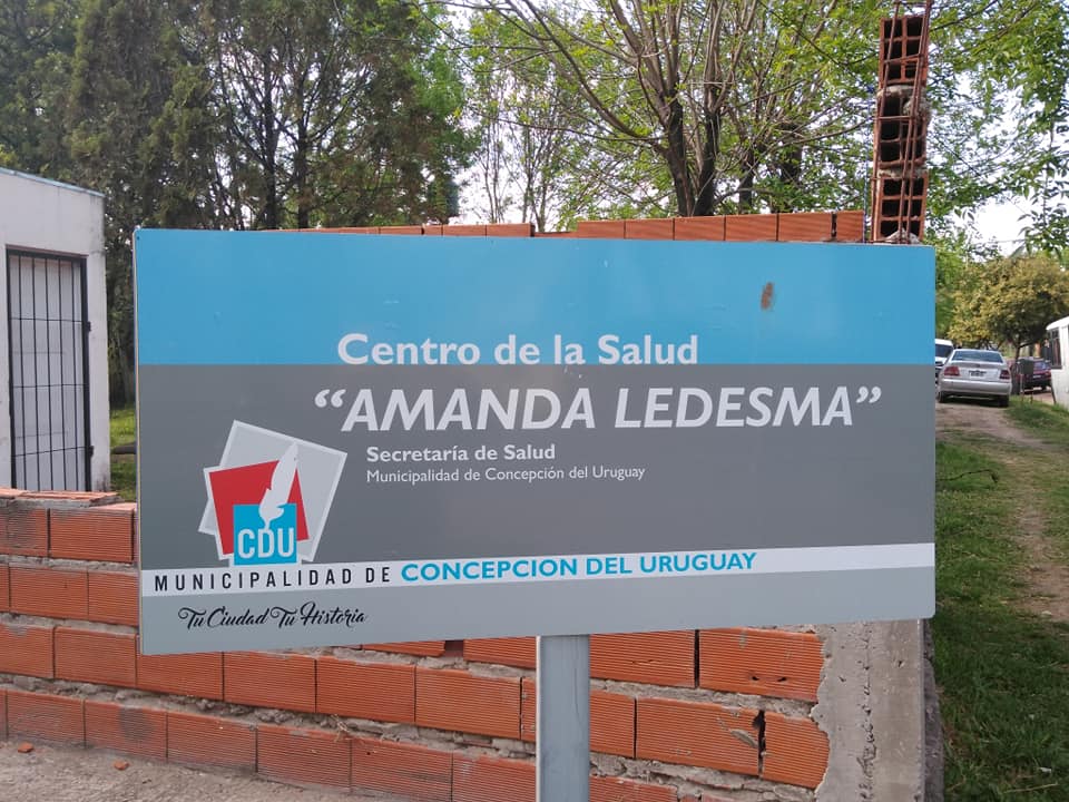 Ampliarán el Centro de Salud “Amanda Ledesma”