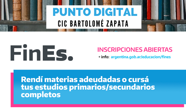 Plan FinEs: una posibilidad de finalizar los estudios