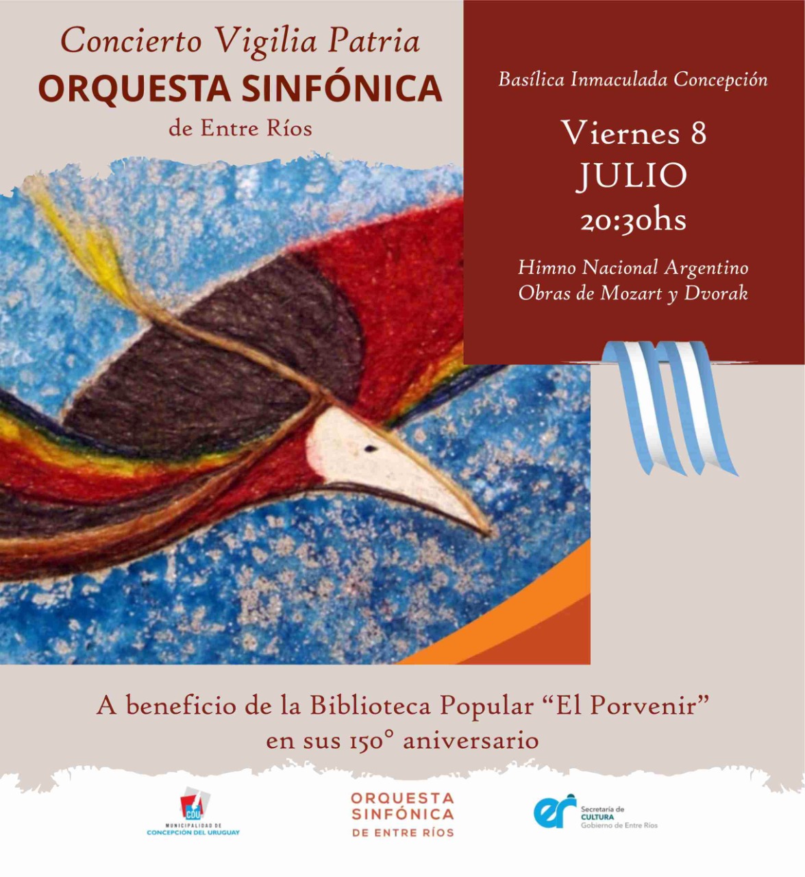 La Orquesta Sinfónica de Entre Ríos vuelve a la ciudad el 8 de julio