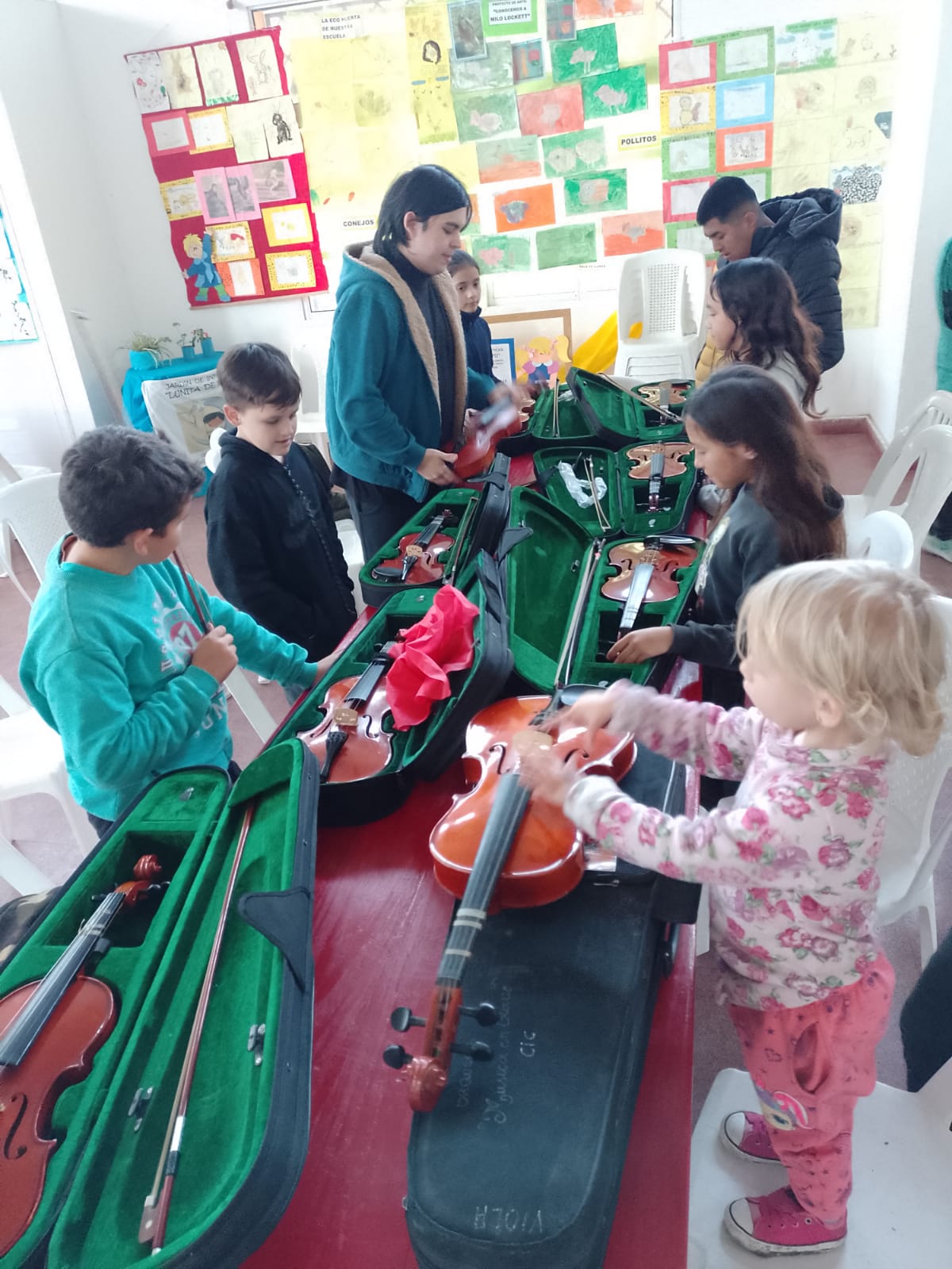 Dictarán taller de violín en la Escuela “Cabo 1° Carlos M. Pereyra”