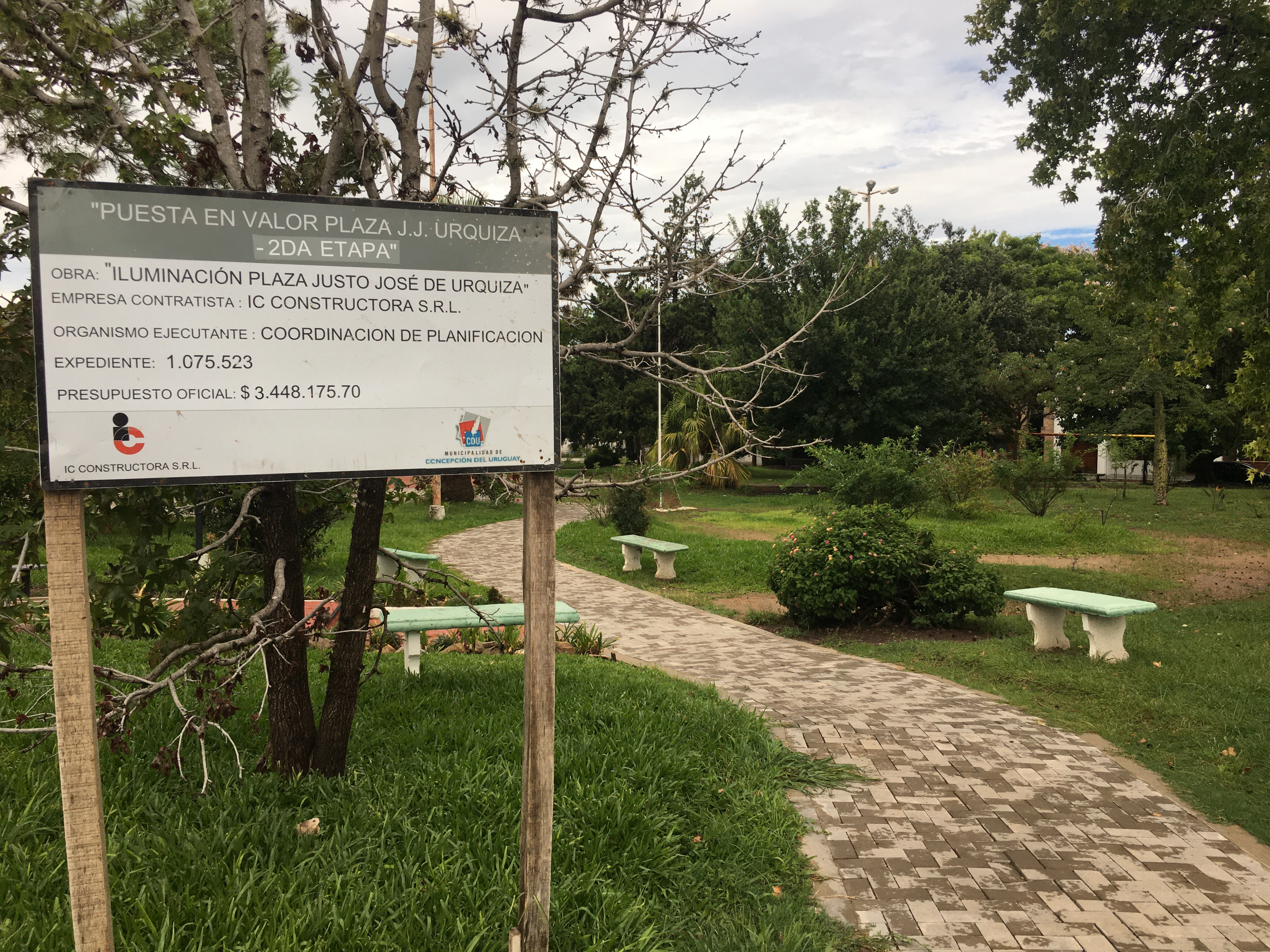 Instalarán juegos infantiles en Plaza Urquiza