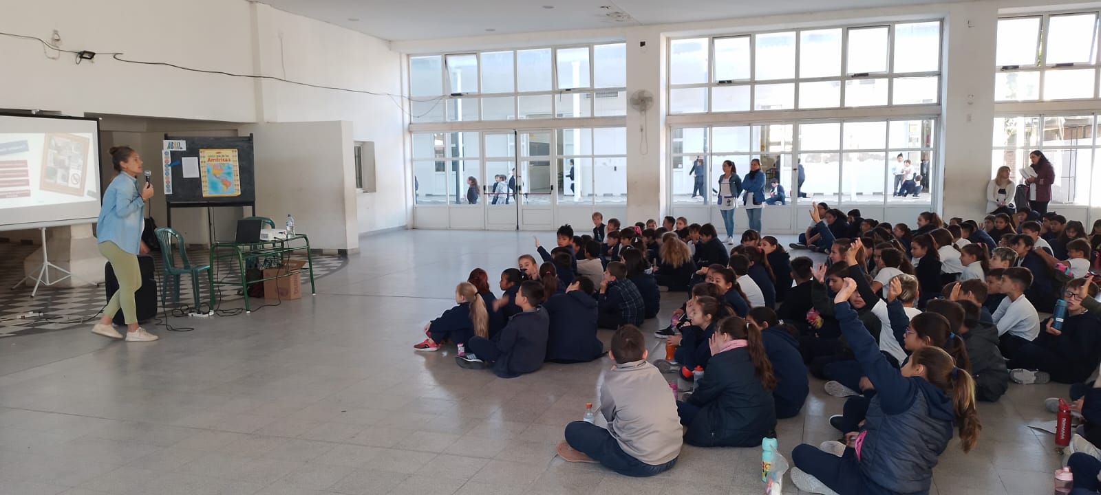 Realizan actividades para la prevención del dengue en escuelas