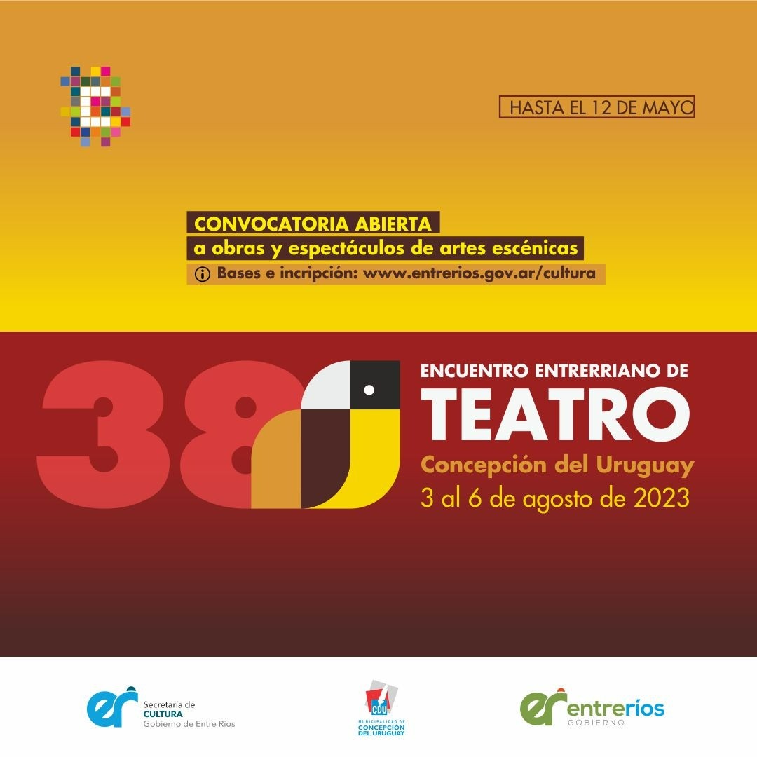 Convocan a elencos para el Encuentro Entrerriano de Teatro 