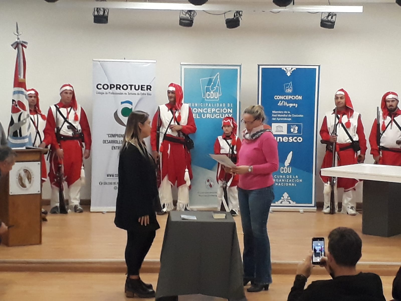 Autoridades del Colegio de Profesionales de Turismo, se reunieron en Concepción del Uruguay