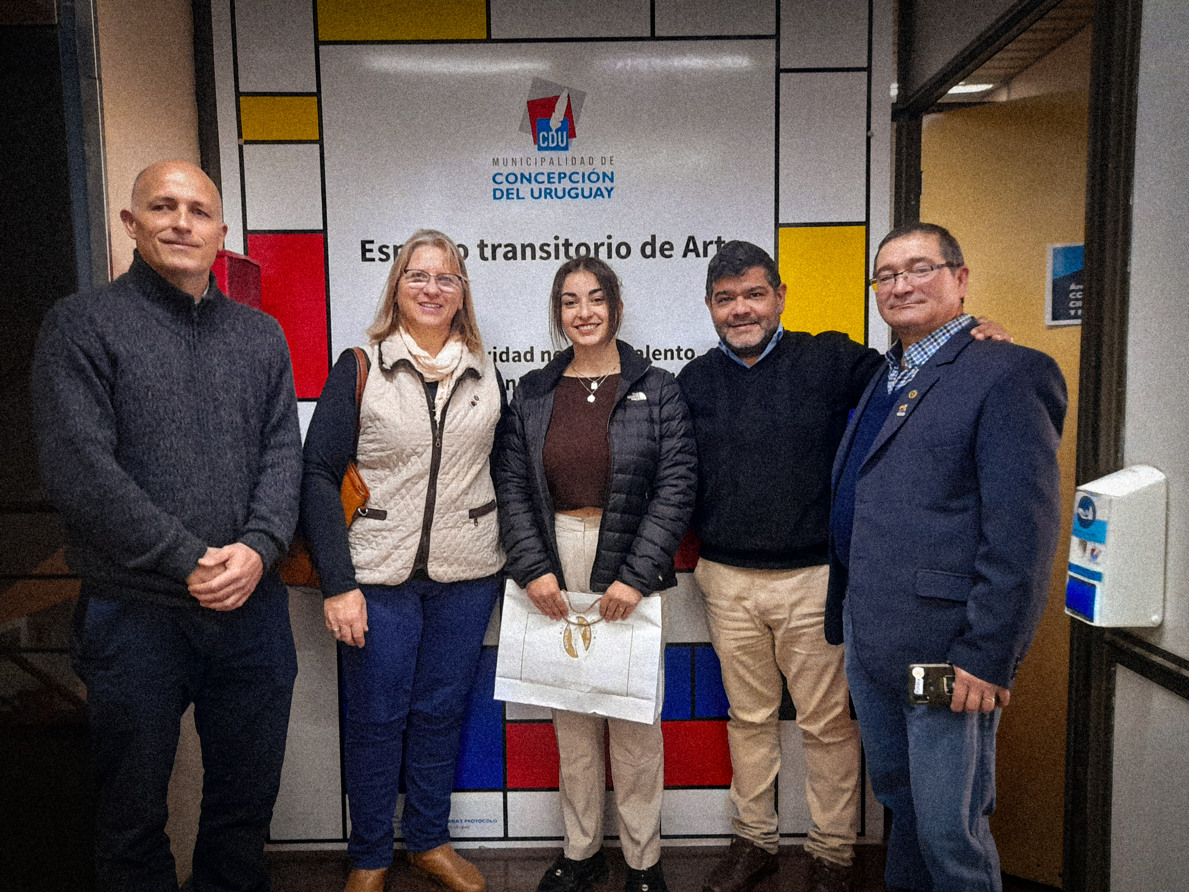 Joven italiana se encuentra de intercambio cultural en Concepción del Uruguay