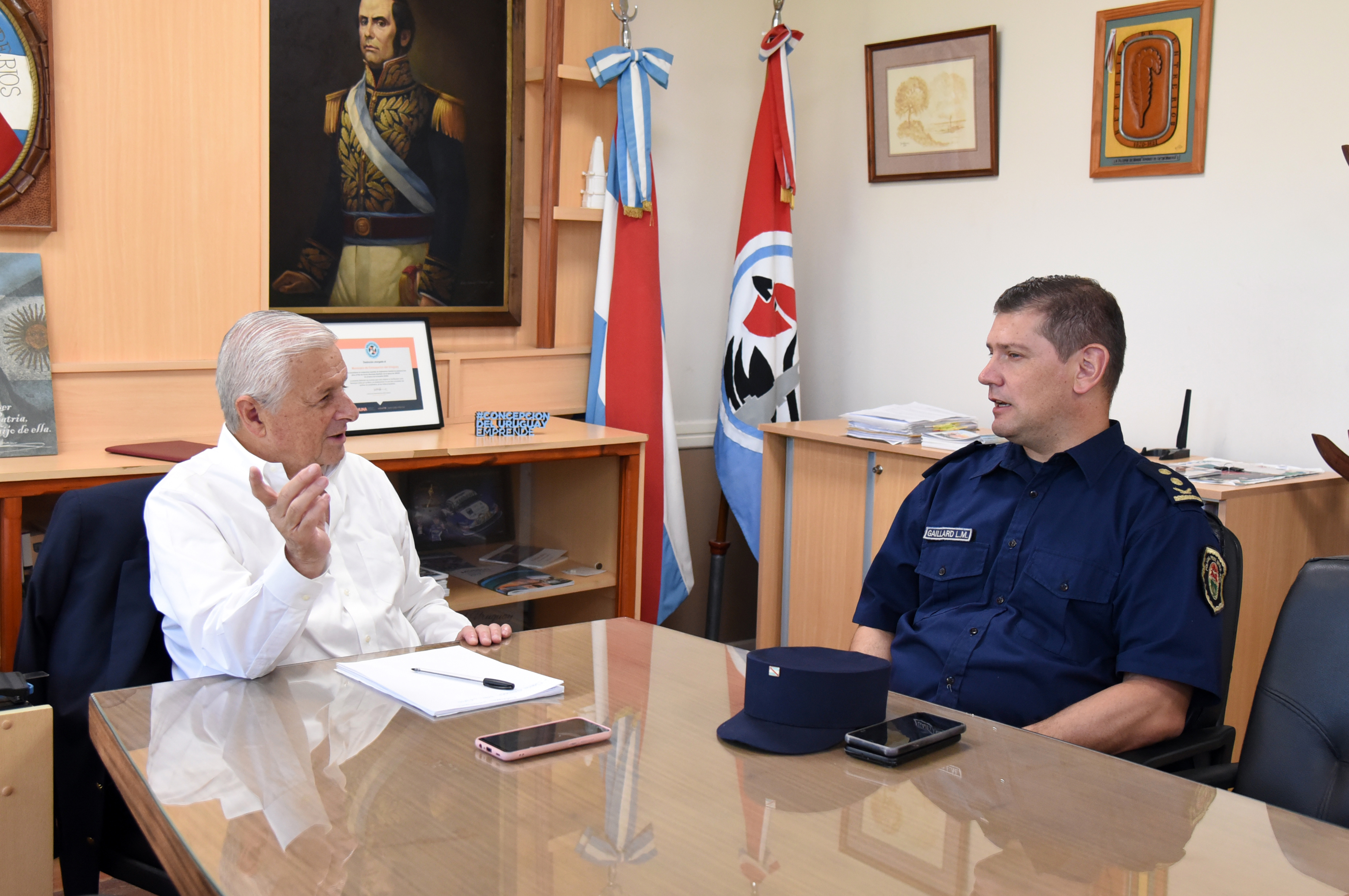 Martín Gaillard se despidió como Jefe Departamental de la Policía de Entre Ríos