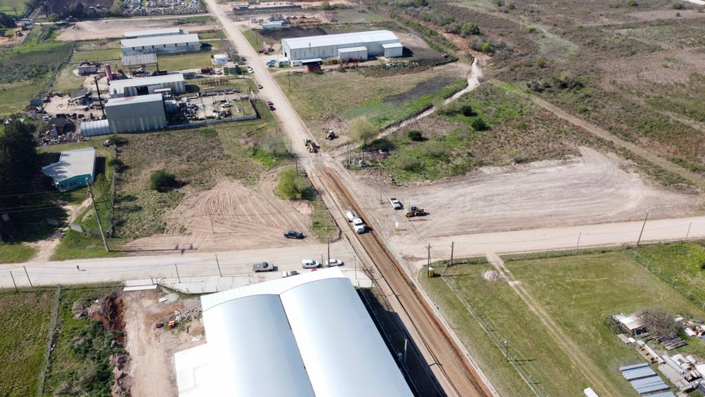 Culminó la segunda etapa de la pavimentación en el Parque Industrial