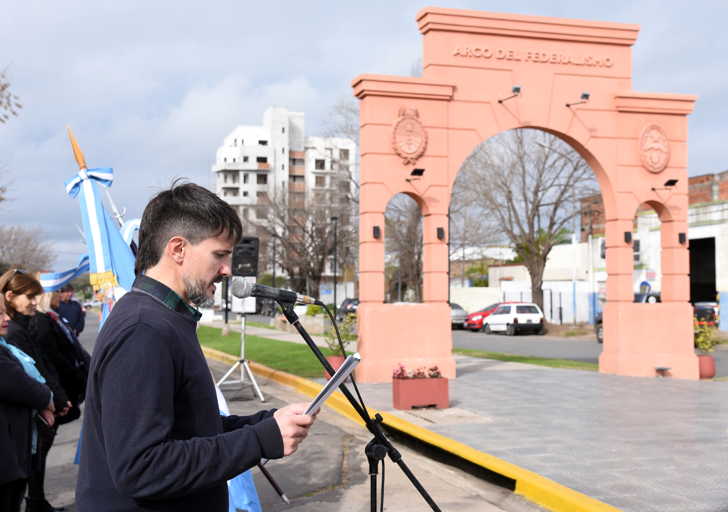 La ciudad rindió homenaje a Francisco Ramírez, a 202 años de su asesinato