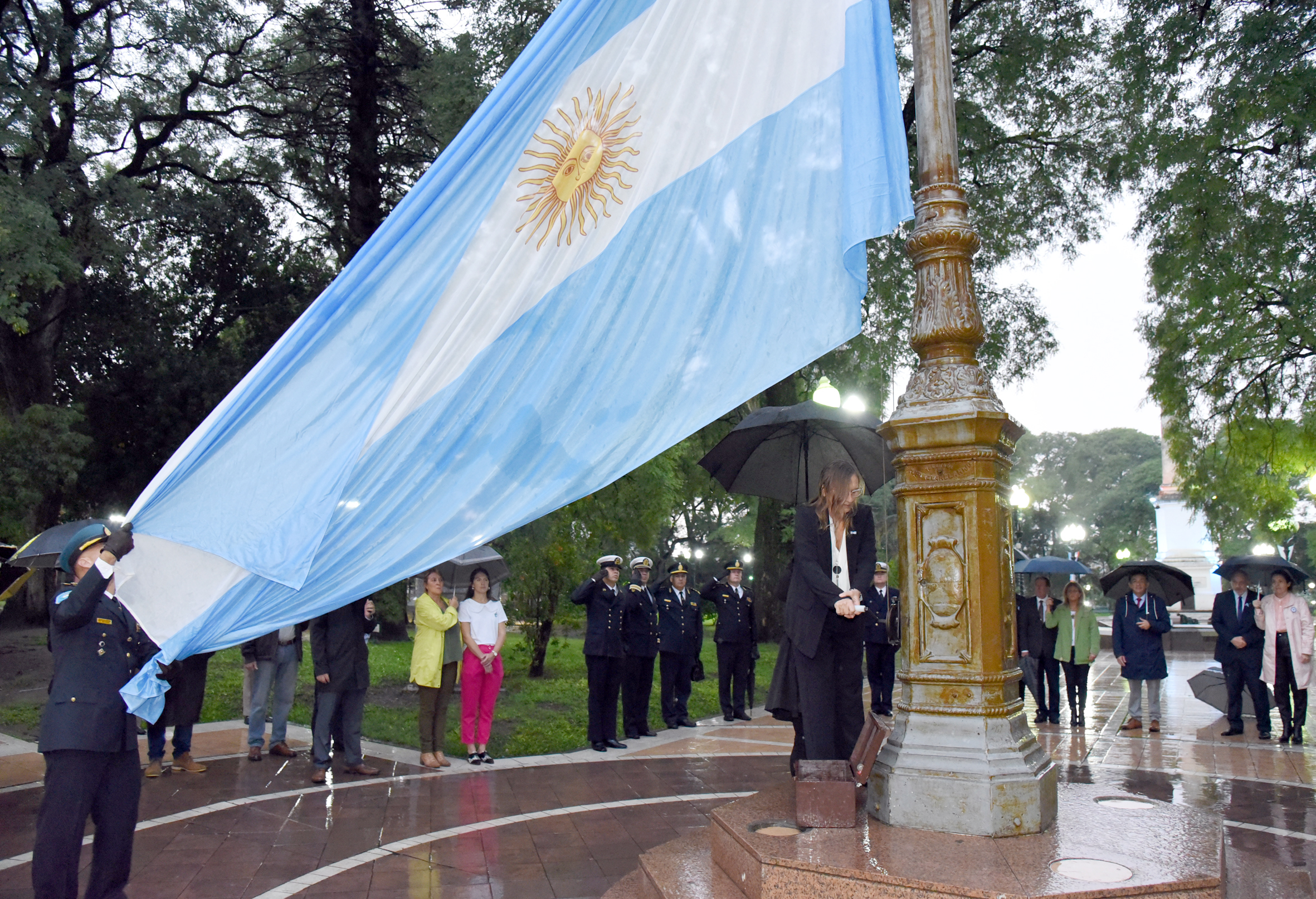 Preparan el acto por el Día de la Independencia argentina