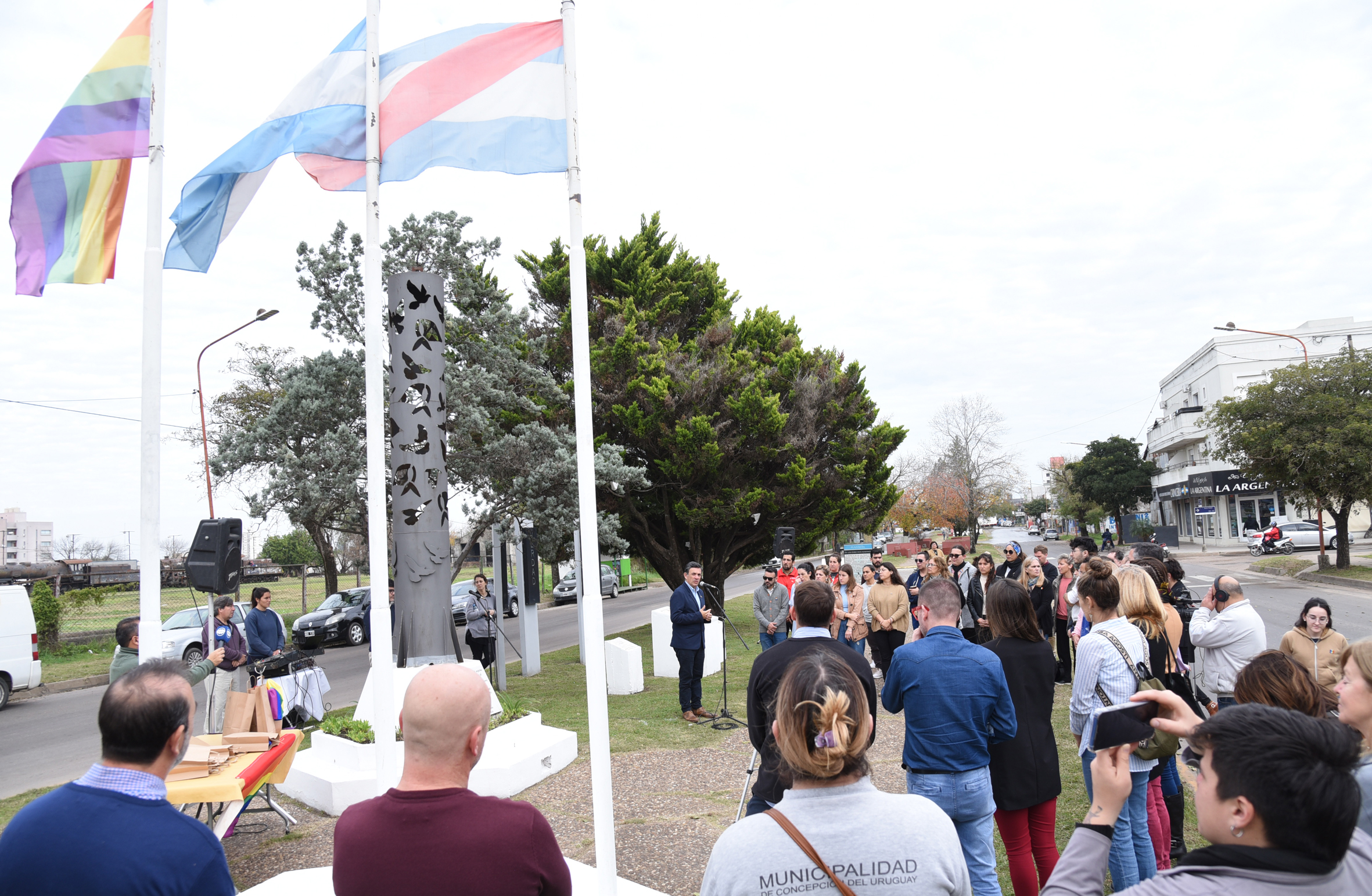 Con un acto oficial recordaron el Día Internacional del Orgullo