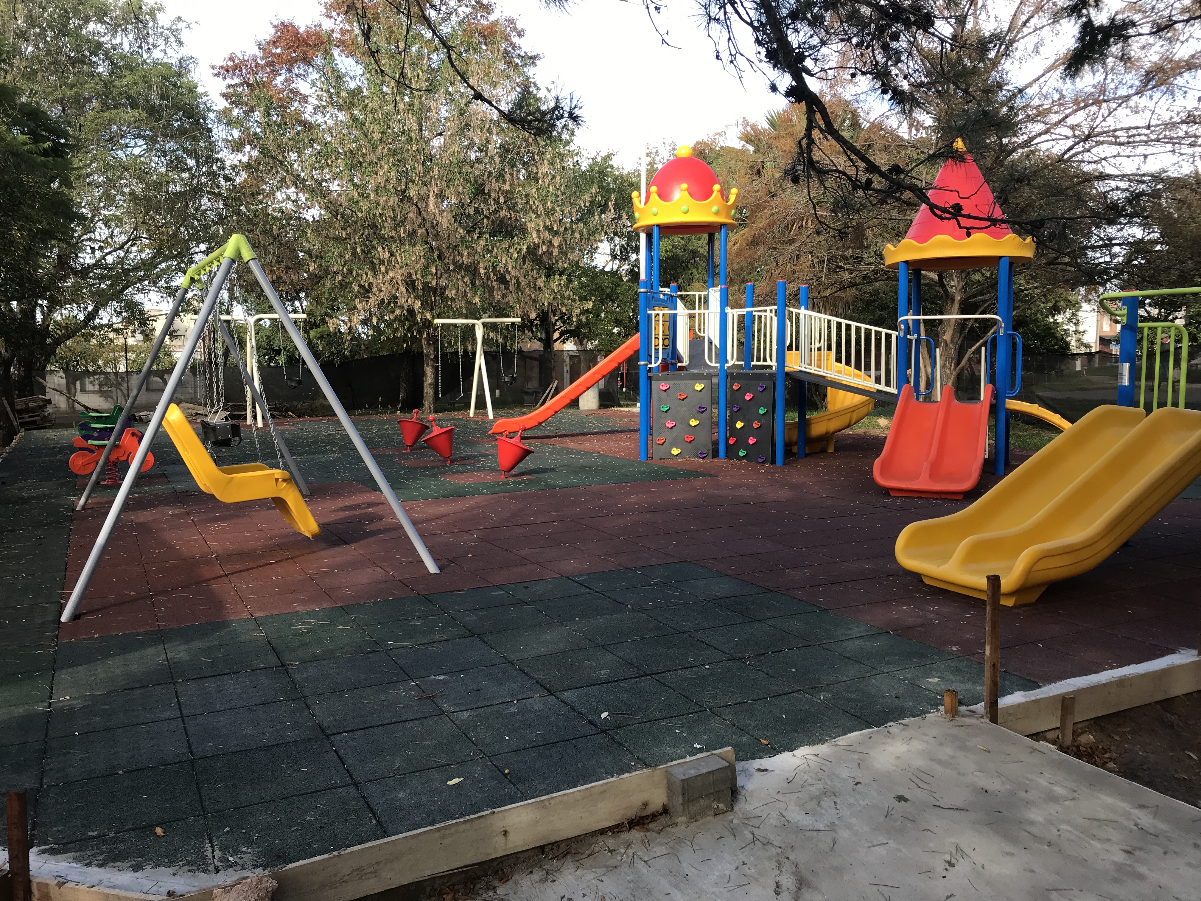 Este sábado se inaugura el parque infantil de la Plaza Urquiza