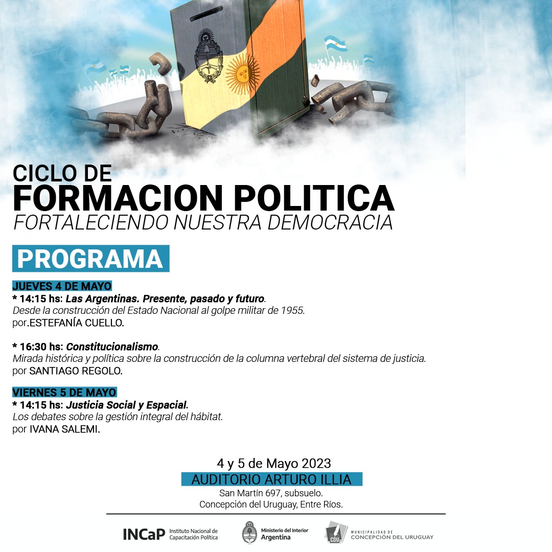 Continúa el Ciclo de Formación Política