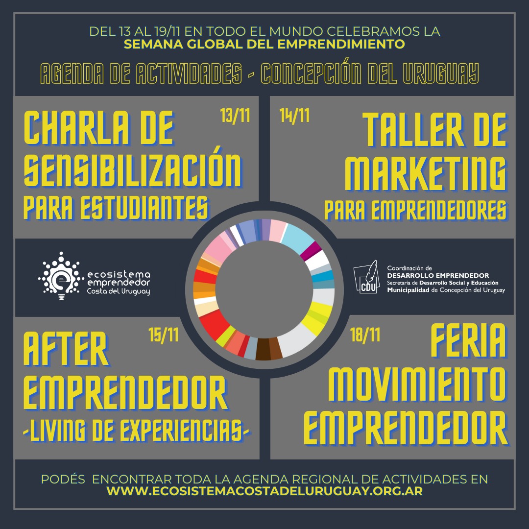 Se desarrollarán variadas actividades en el Mes del Emprendimiento