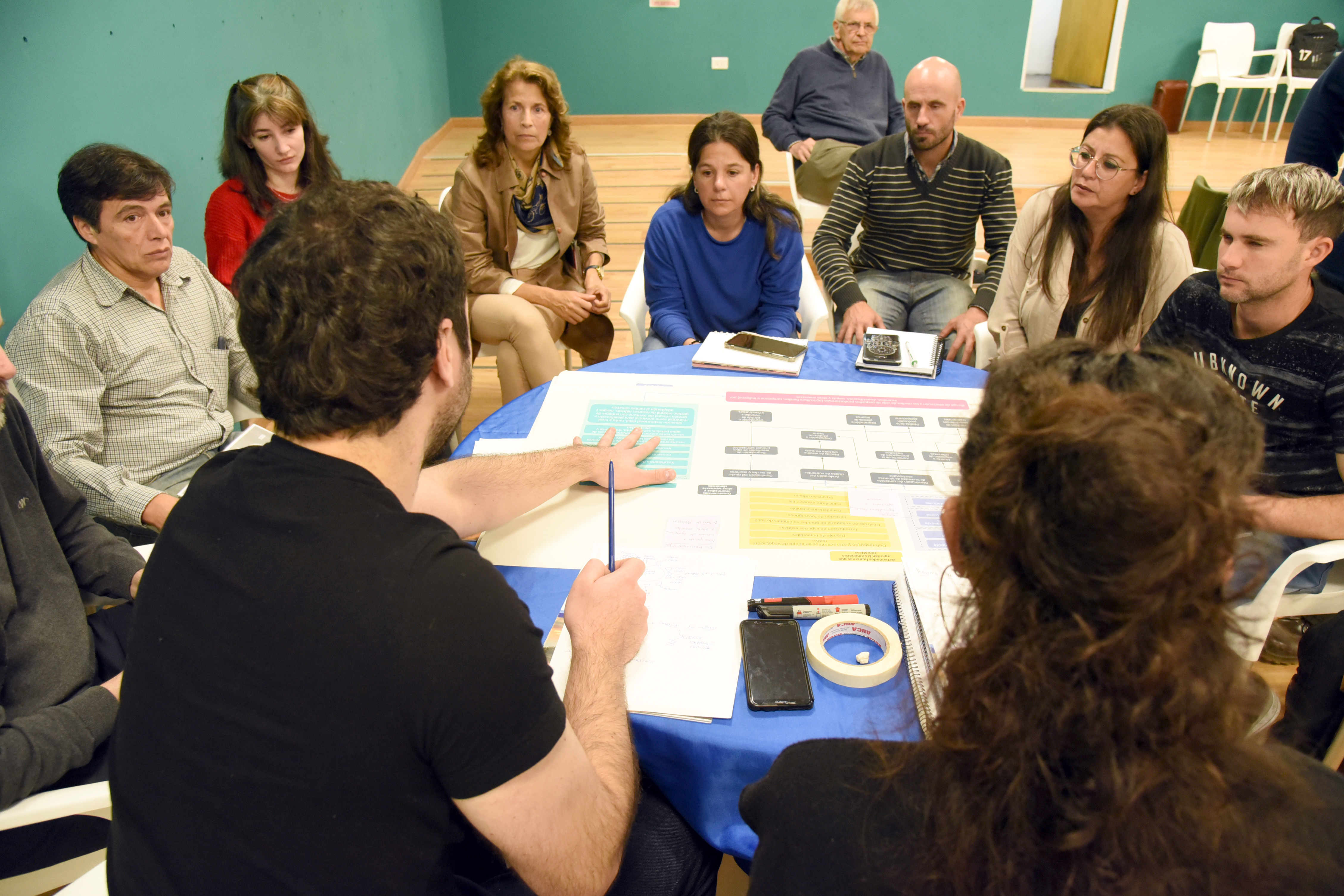 Se realizó un taller ante el fenómeno del cambio climático 