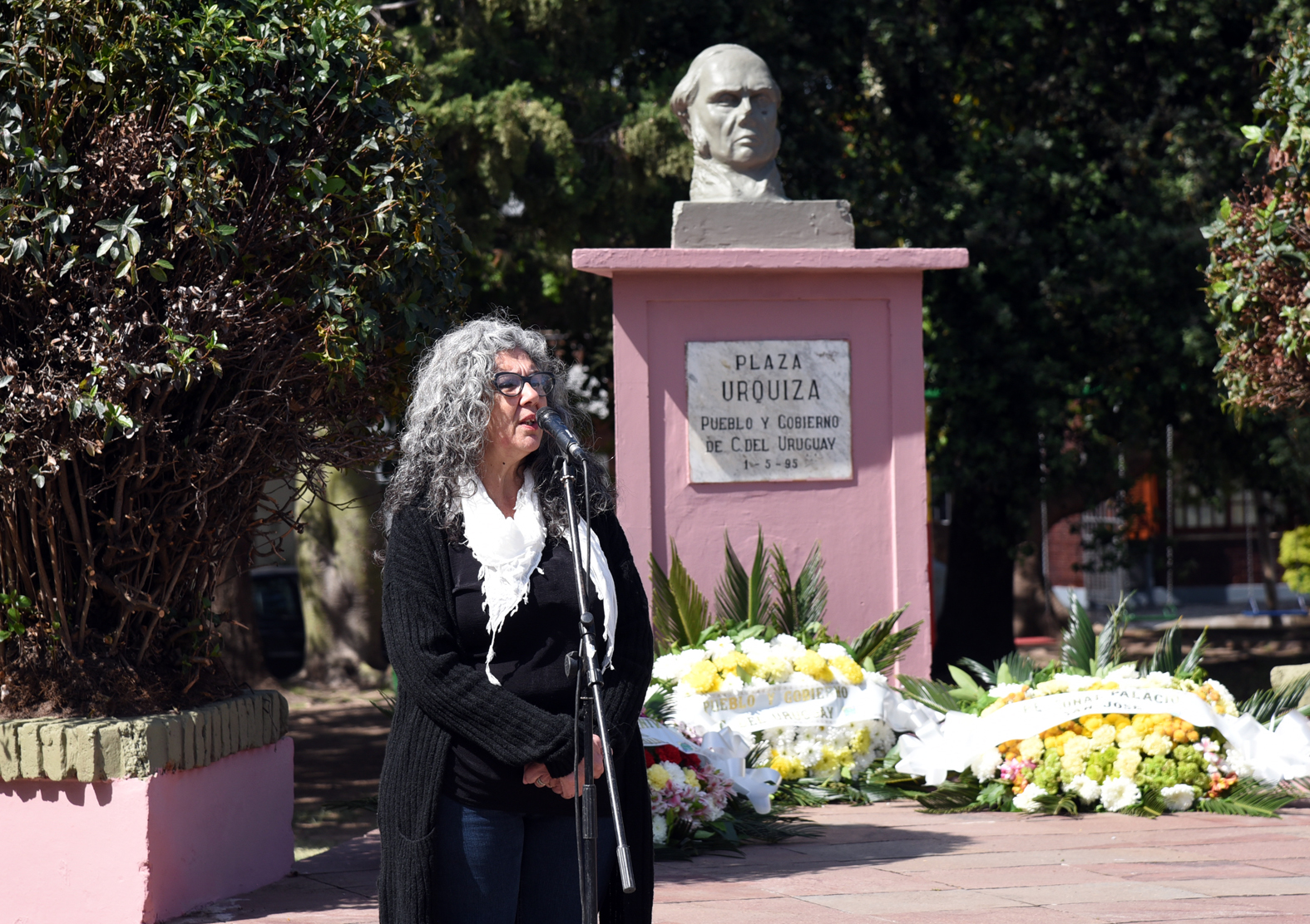 La ciudad evocó el 222 aniversario del nacimiento de Justo José de Urquiza