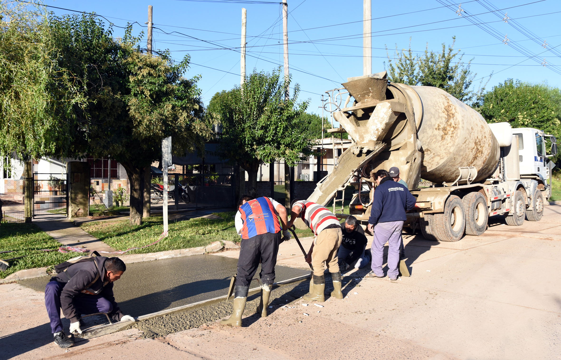 Continúan los trabajos del Plan de Obras y Servicios